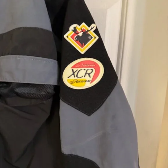 Moose Racing Utility Jacket Anorak Gorpcore Tech Black Gray Dirt Bike/Snowmobile - Picture 10 of 14